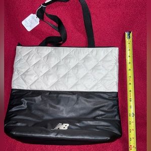 NEW BALANCE QUILTED TOTE**NEW W/O TAGS**